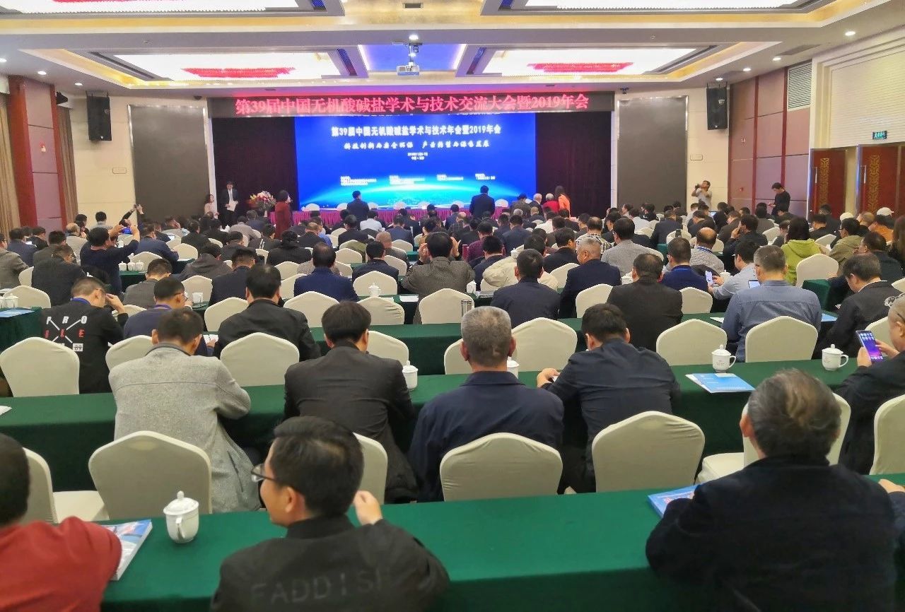 2019中国无机酸碱盐学术与技术年会在长沙召开